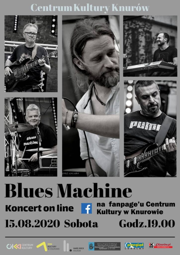 dom kultury knurow Blues Machine on line