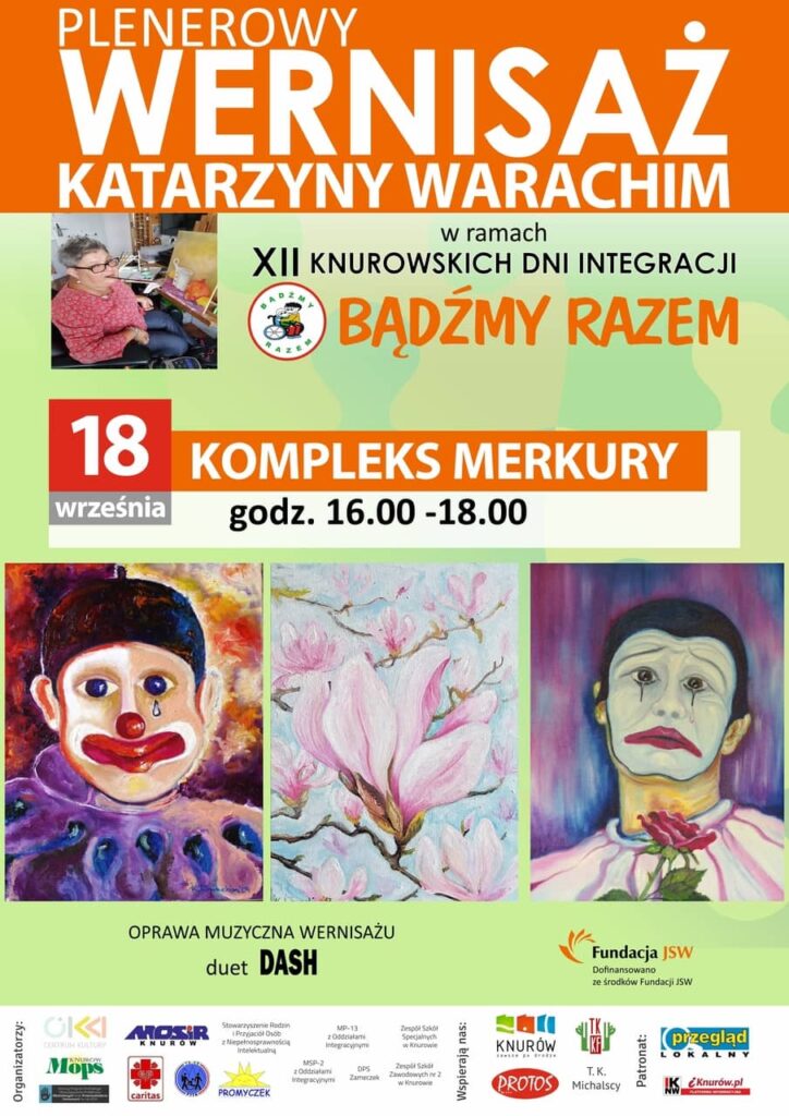 dom kultury knurow plenerowy wernisaz katarzyna warachim