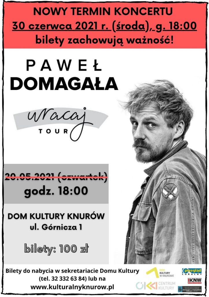 pawel domagala koncert dom kultury