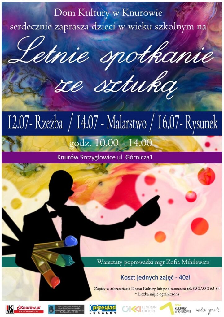 letnie spotkania ze sztuka dom kultury