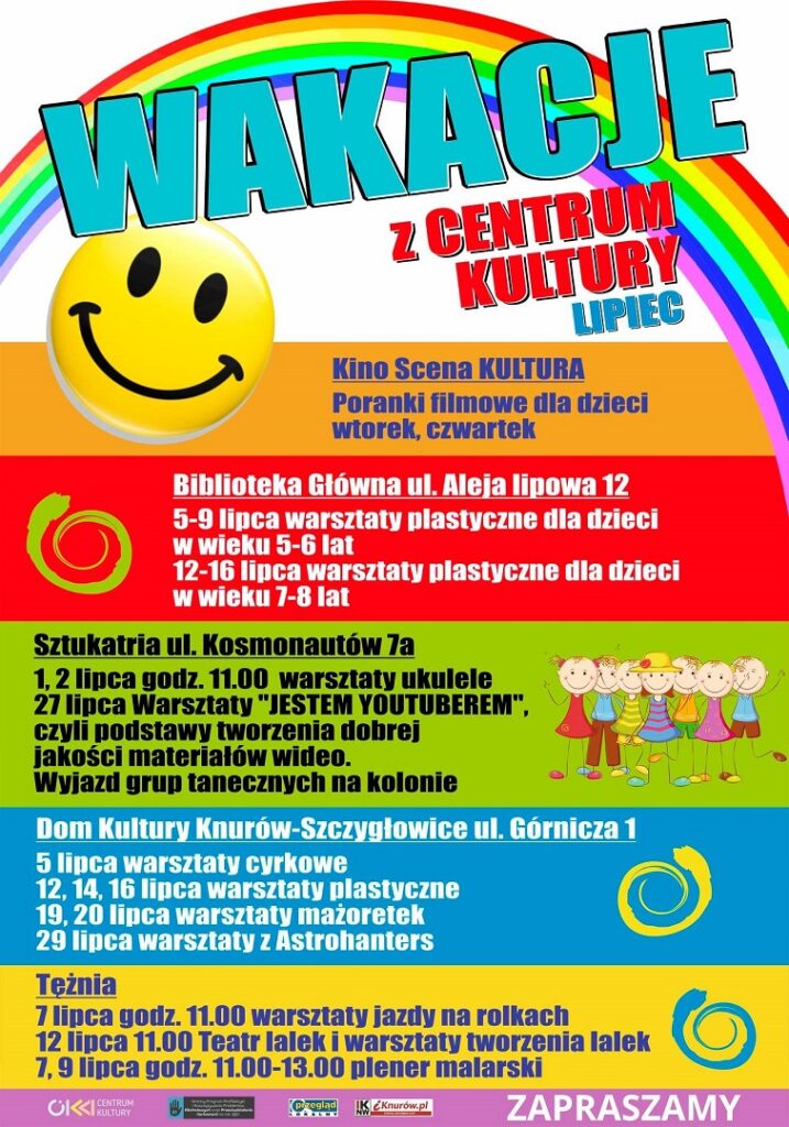 wakacje centrum kultury w knurowie