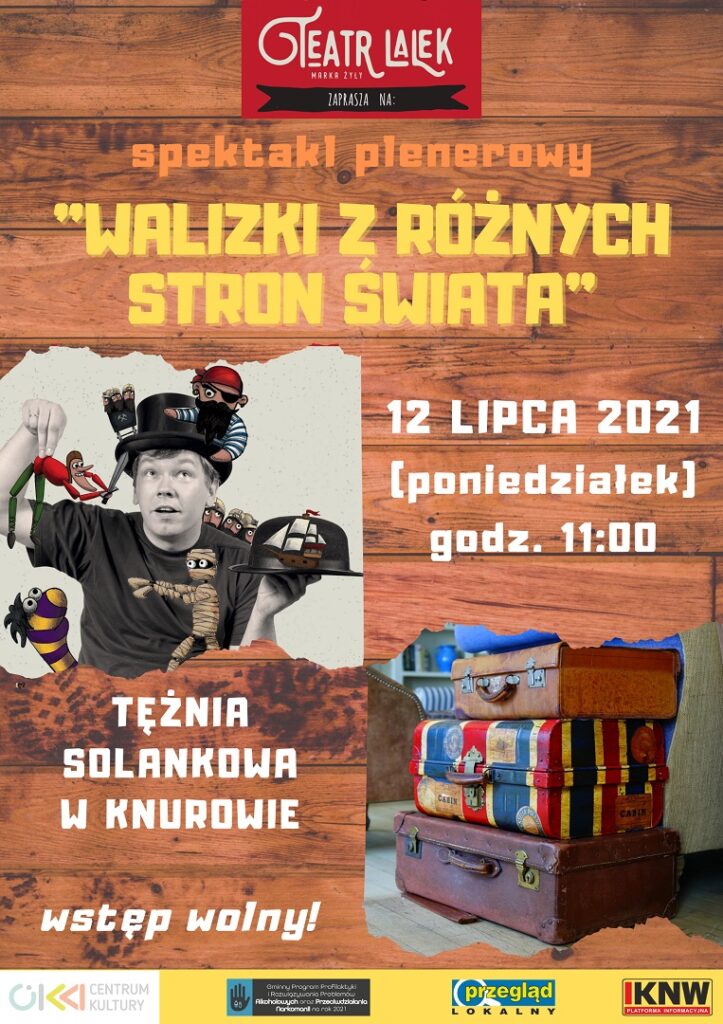 walizki z roznych stron swiata spektakl teznia knurow