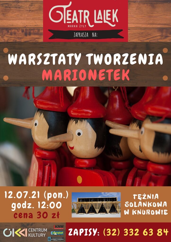 warsztaty marionetkowe teznia knurow