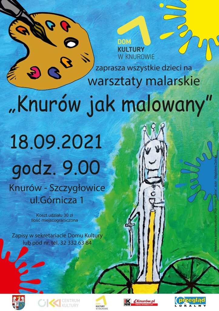 warsztaty malarskie knurow jak malowany