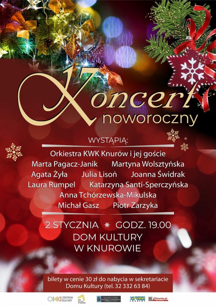 koncert noworoczny dom kultury knurow