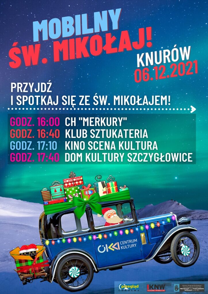 mobilny swiety mikolaj knurow