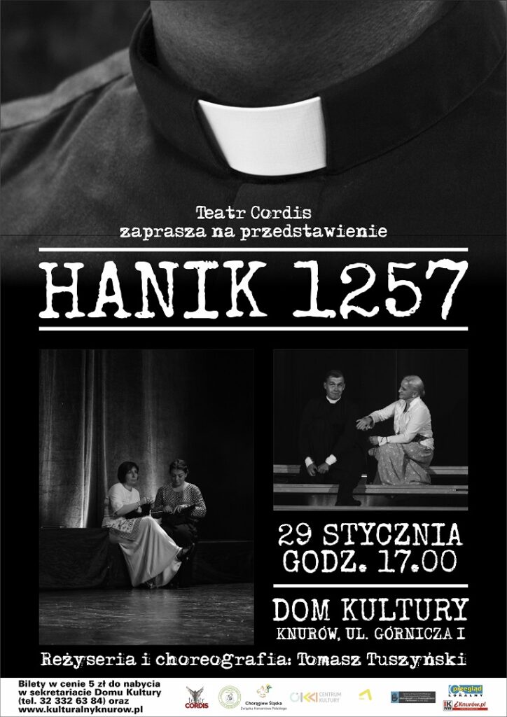 hanik spektakl teatru cordis dom kultury knurow