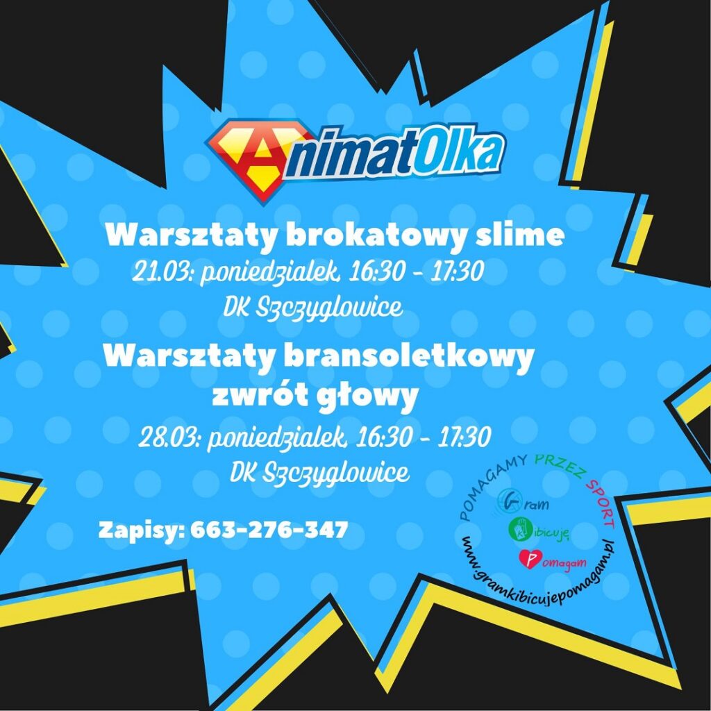 warsztaty z animatolka w ramach akcji stop depresji dom kultury knurow