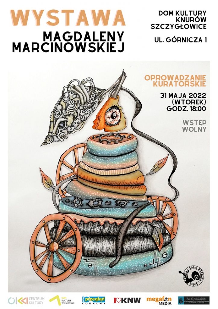 wystawa prac magdaleny marcinowskiej dom kultury knurow