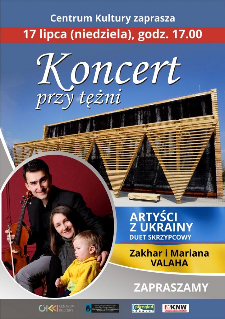 duet skrzypcowy zakhar i mariana valaha koncert przy tezni