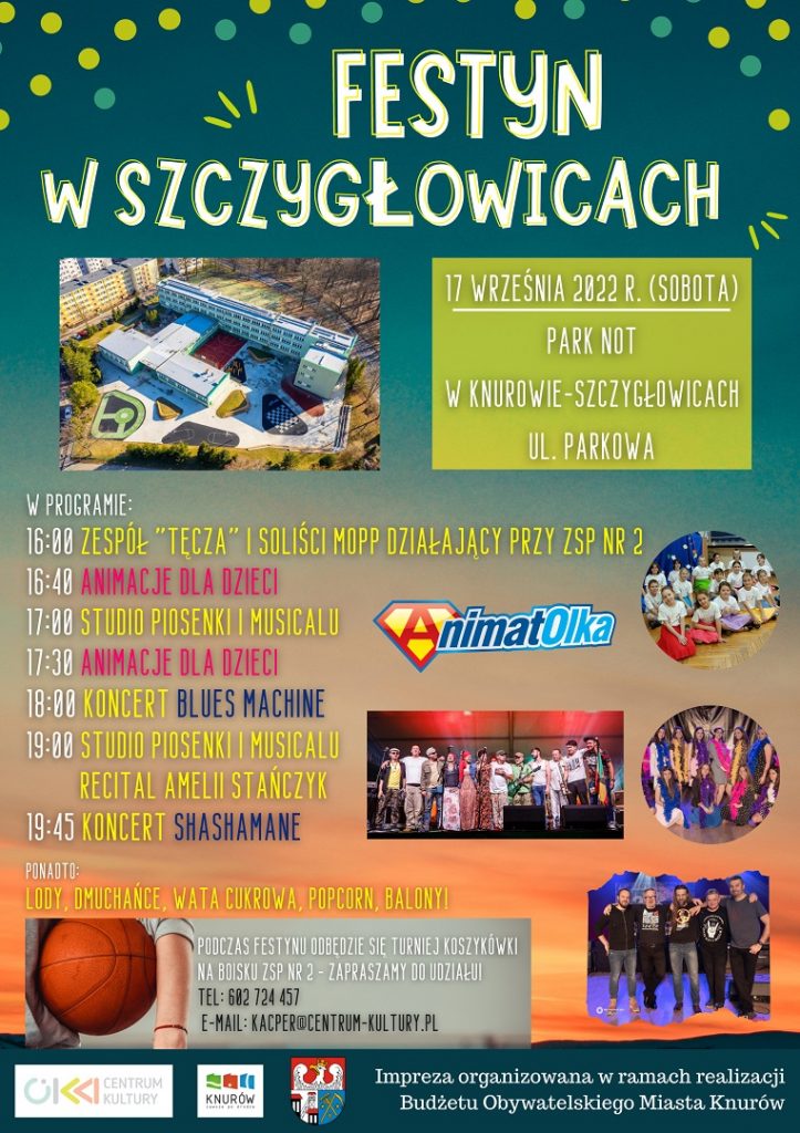 festyn i turniej koszykowki w szczyglowicach