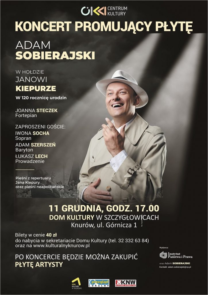 koncert promujacy plyte adama sobierajskiego w holdzie janowi kiepurze