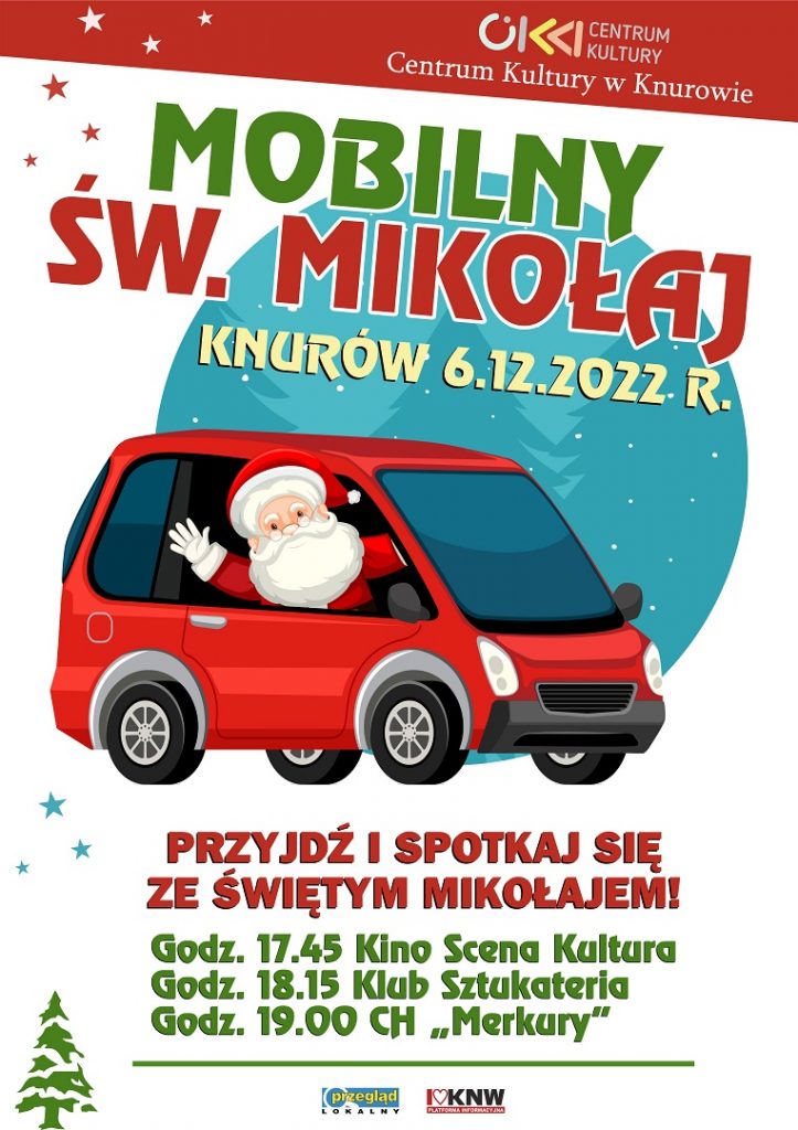 mobilny swiety mikolaj w knurowie