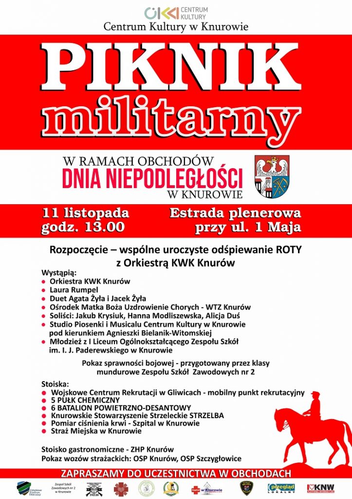 piknik militarny w knurowie dzien niepodleglosci