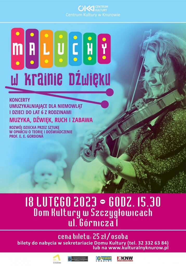 maluchy w krainie dzwiekow dom kultury knurow szczyglowice