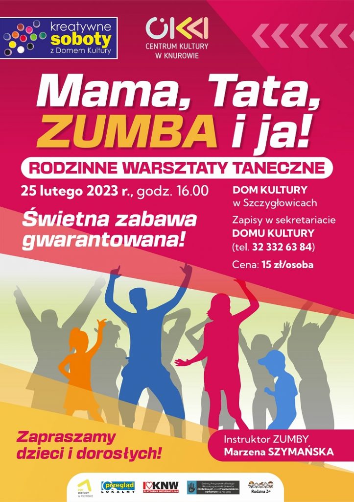 mama tata zumba i ja dom kultury knurow szczyglowice