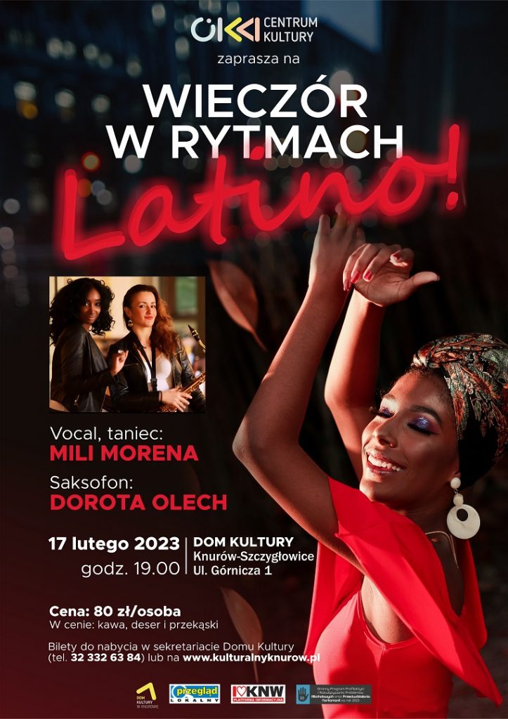 wieczor w rytmach latino dom kultury knurow szczyglowice