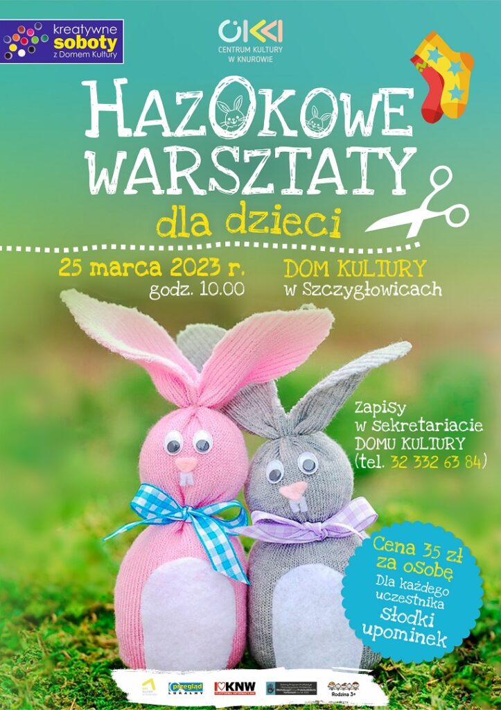 hazokowe warsztaty dla dzieci w domu kultury
