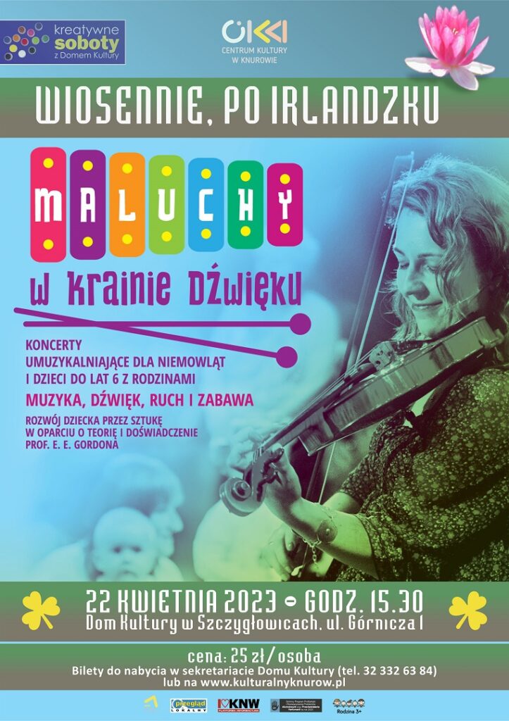 maluchy w krainie dzwieku koncert umuzykalniajacy dla niemowlat i dzieci do lat