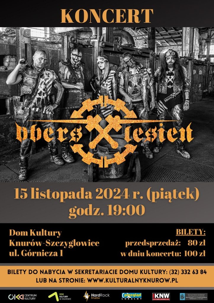 koncert oberschlesien i snake tracer dom kultury knurow szczyglowice