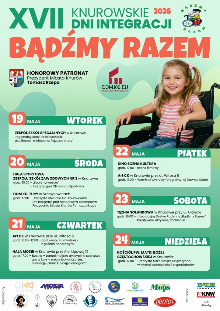 xvii knurowskie dni integracji badzmy razem maja
