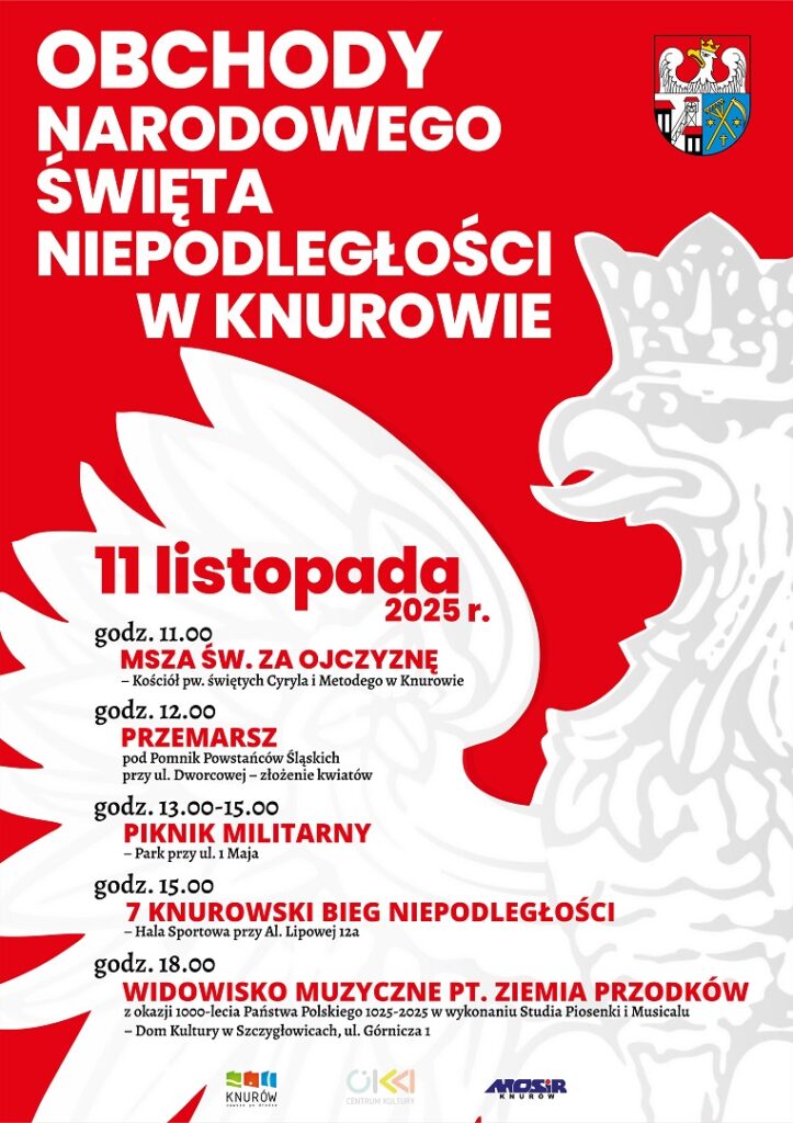 obchody narodowego swieta niepodleglosci w knurowie