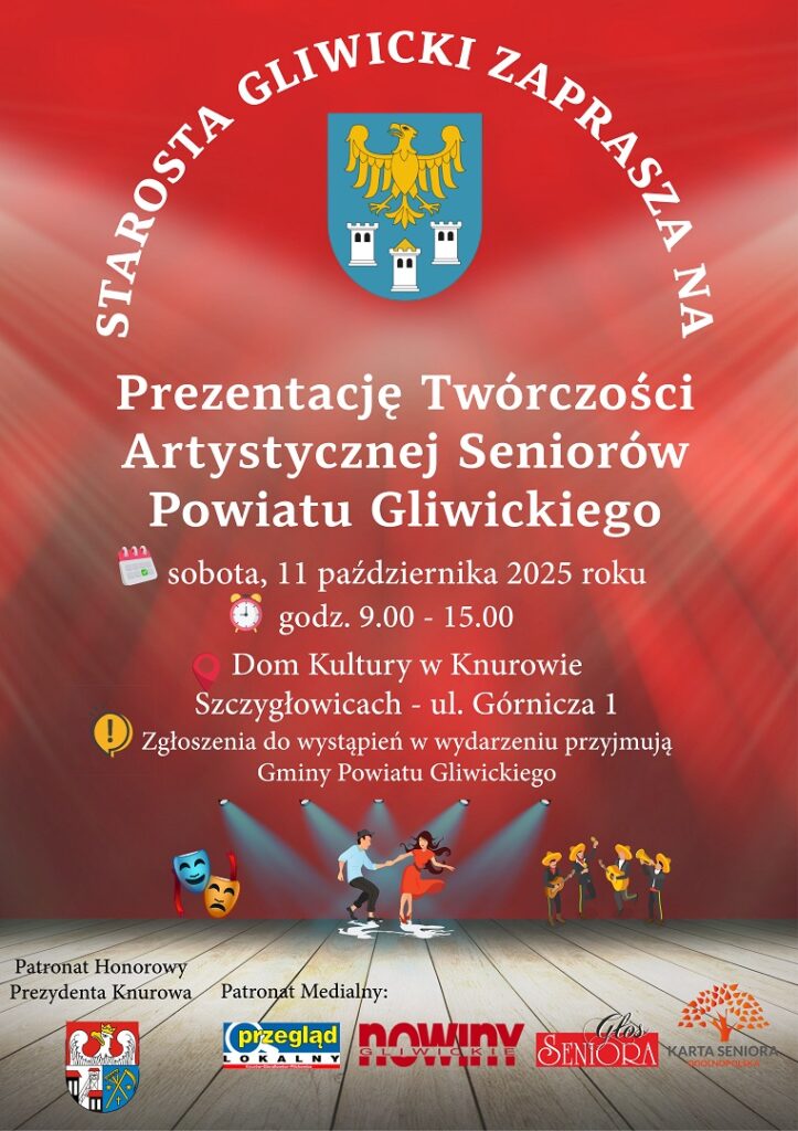 prezentacja tworczosci artystycznej seniorow powiatu gliwickiego