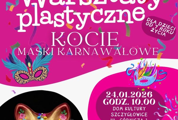 kreatywne soboty kocie maski karnawałowe