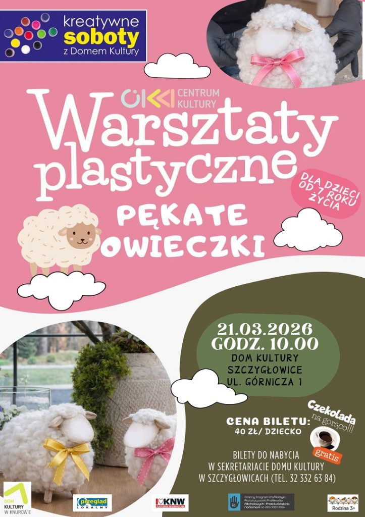 kreatywne soboty warsztaty plastyczne pekate owieczki