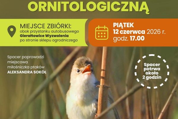 spacer przyrodniczy z edukacja ornitologiczna